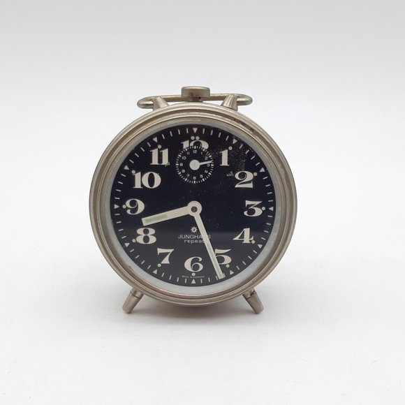 Vintage Junghans Repeat Mechanical Alarm Clock -Works Great - Picture 1 of 10